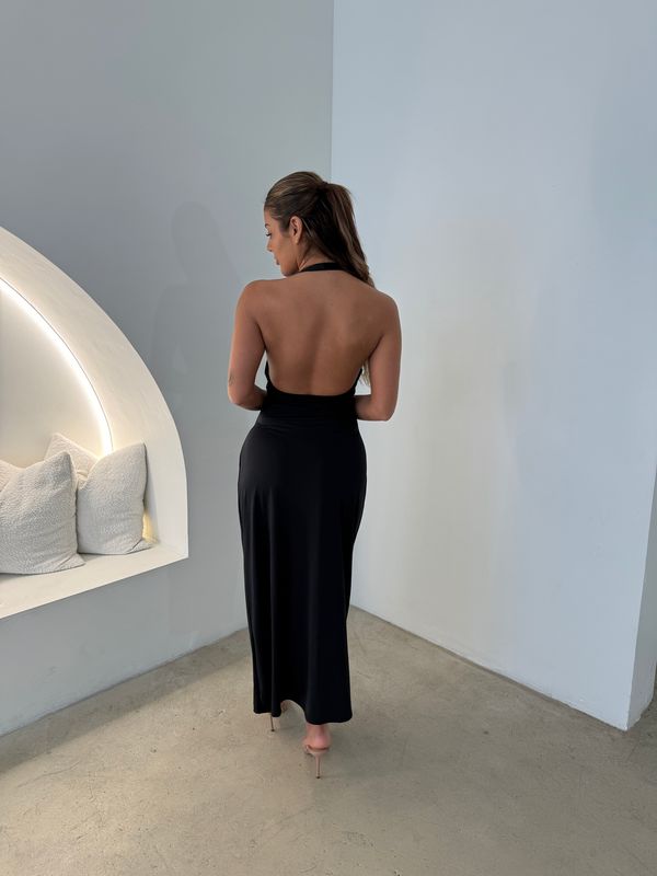 RAZA DRESS - BLACK
