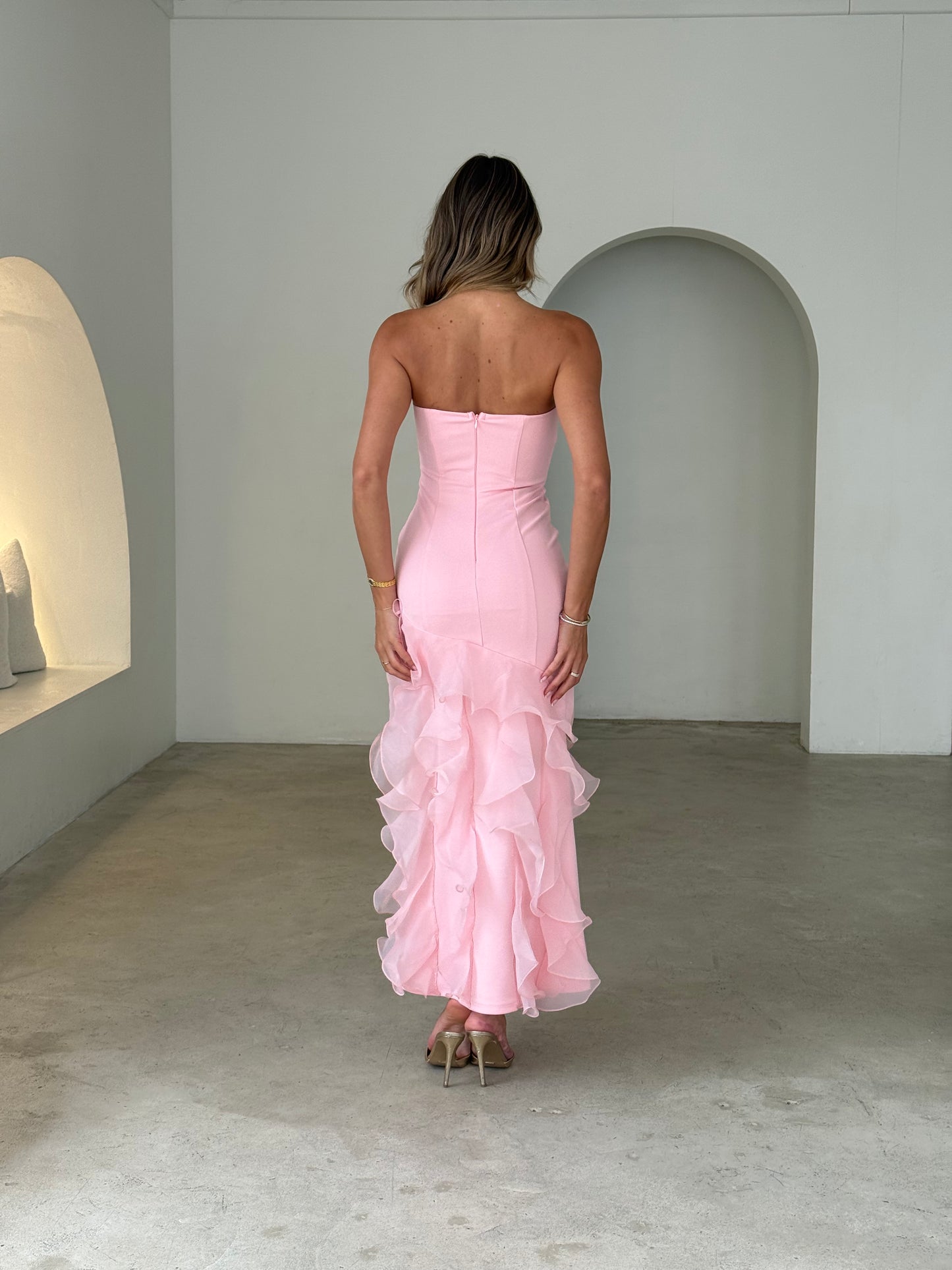 CLOVER DRESS - BLUSH