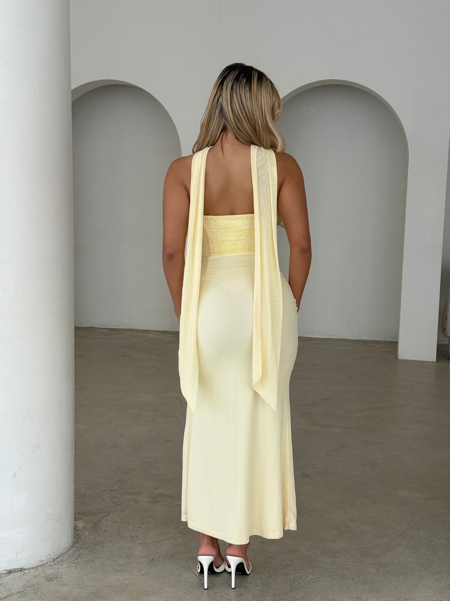 NICKI DRESS - YELLOW