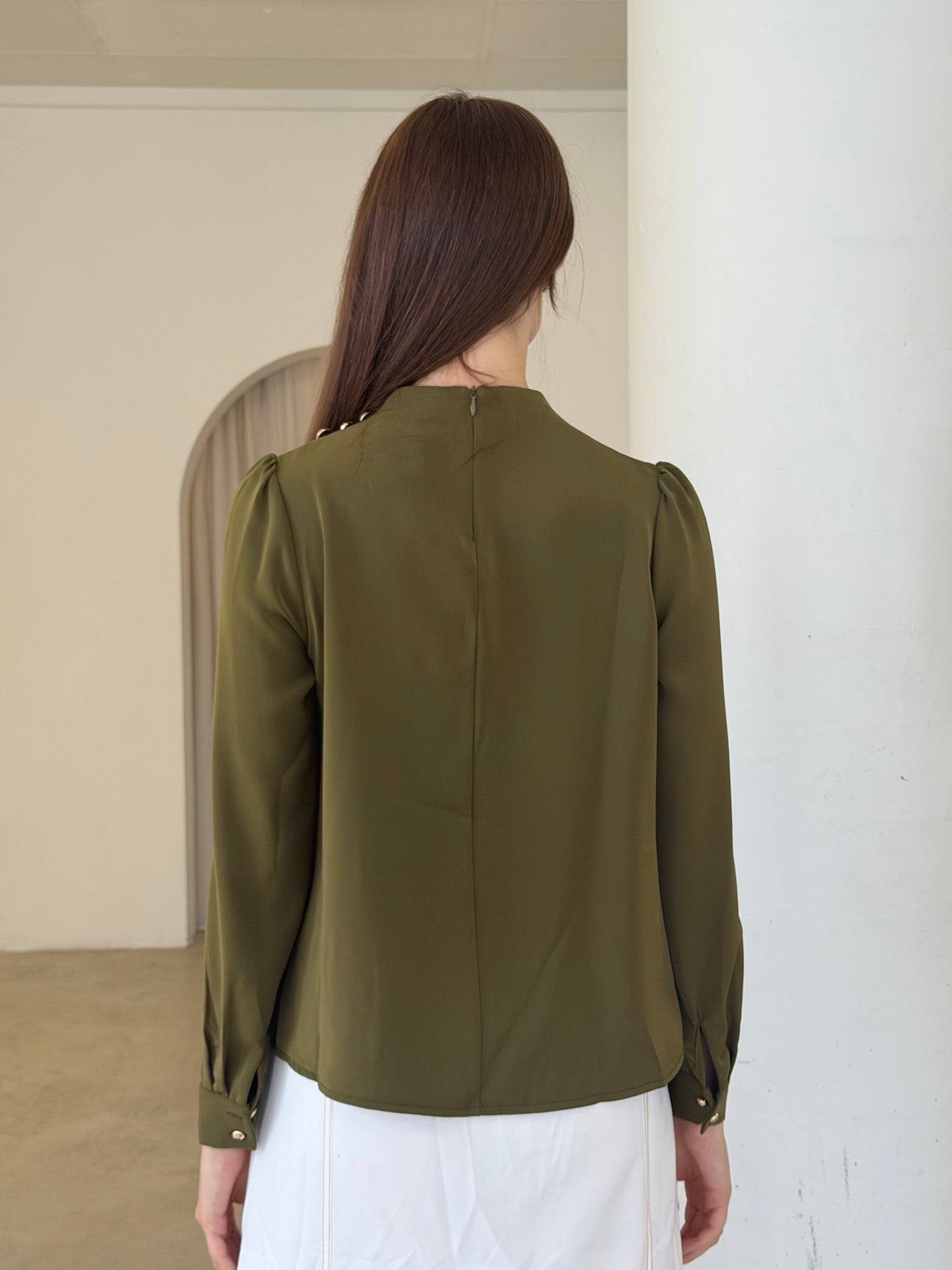 RANA TOP - OLIVE