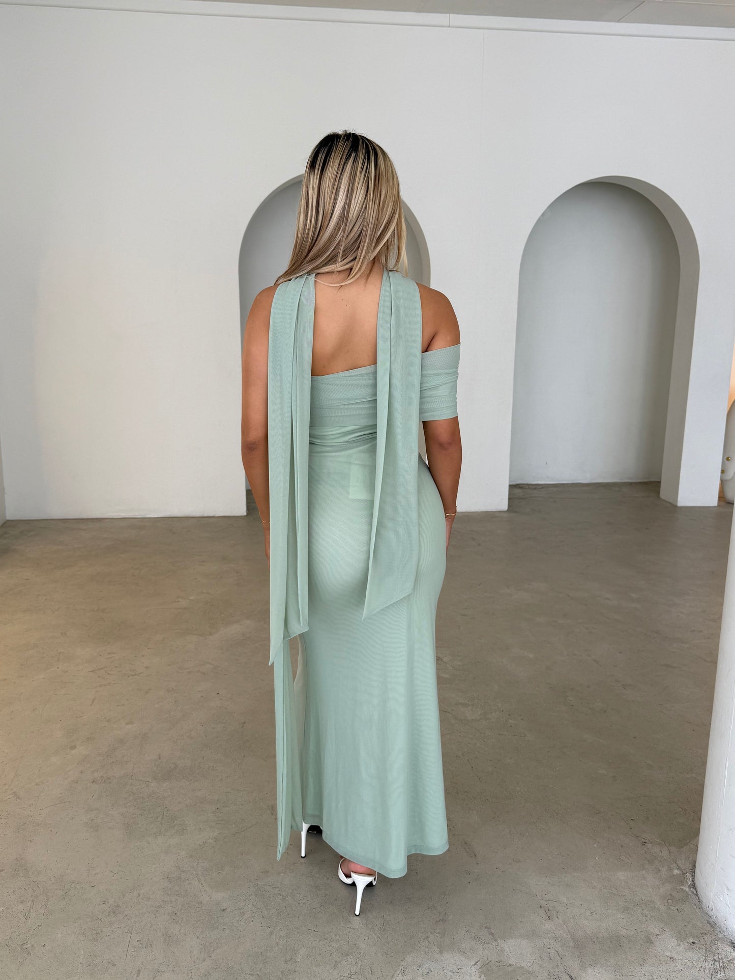 CASE DRESS - SAGE