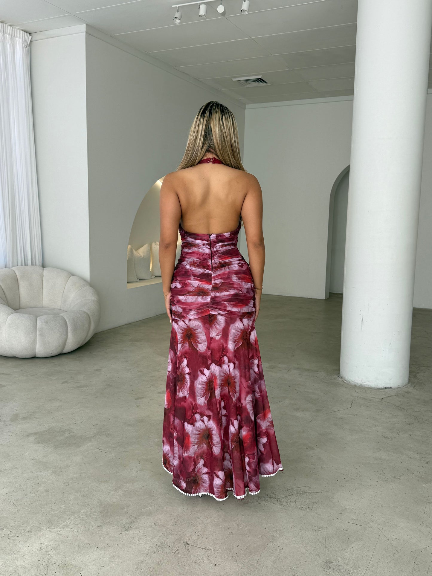 MADDIE DRESS - RED