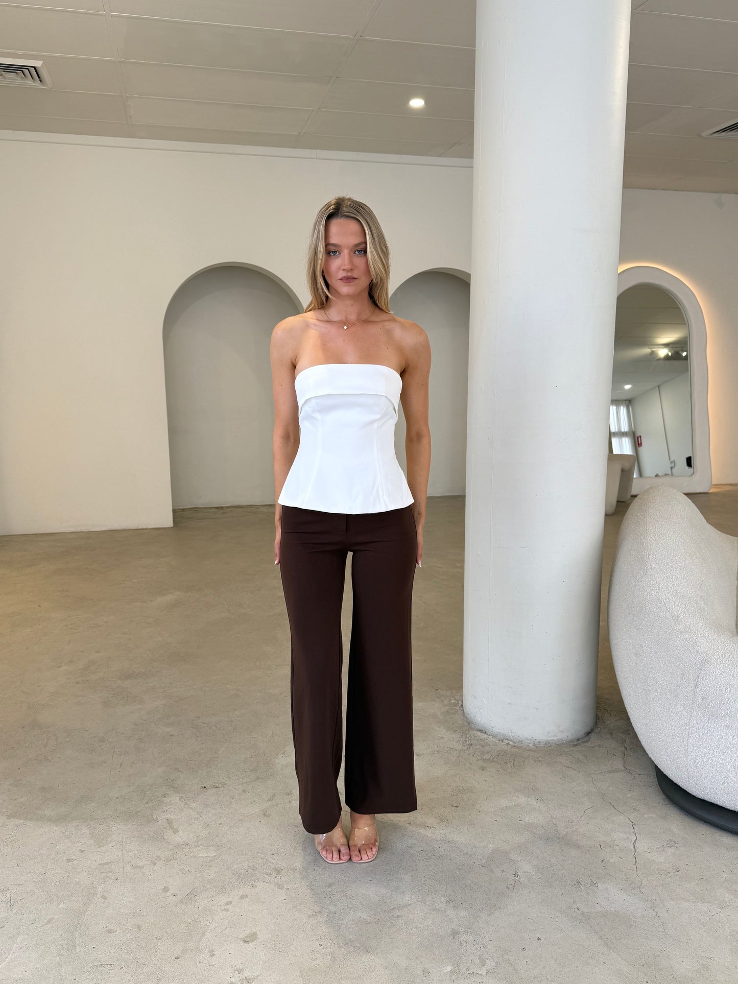 ISABELLA PANTS - CHOCOLATE