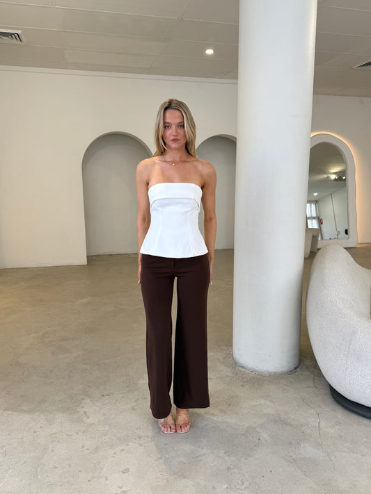 ISABELLA PANTS - CHOCOLATE