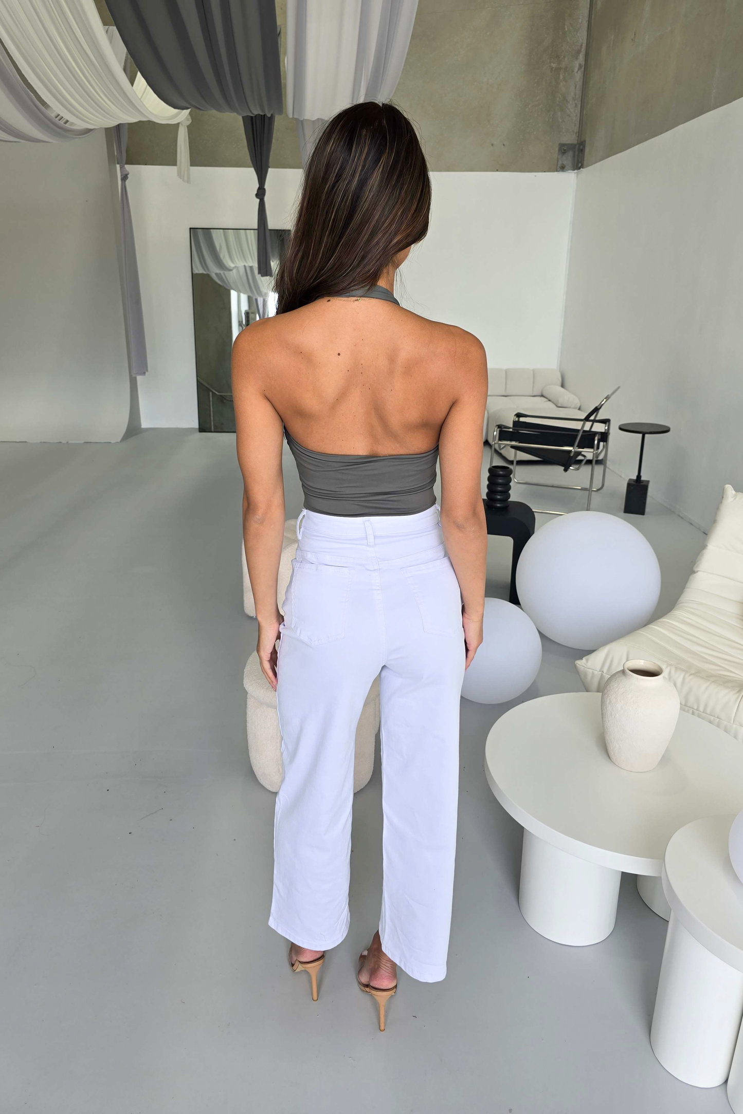 JESSIE BODYSUIT - ARMY GREEN