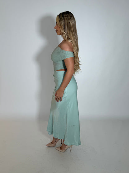 LILA DRESS - SAGE