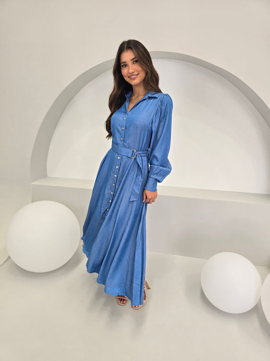 AYAH DRESS - BLUE