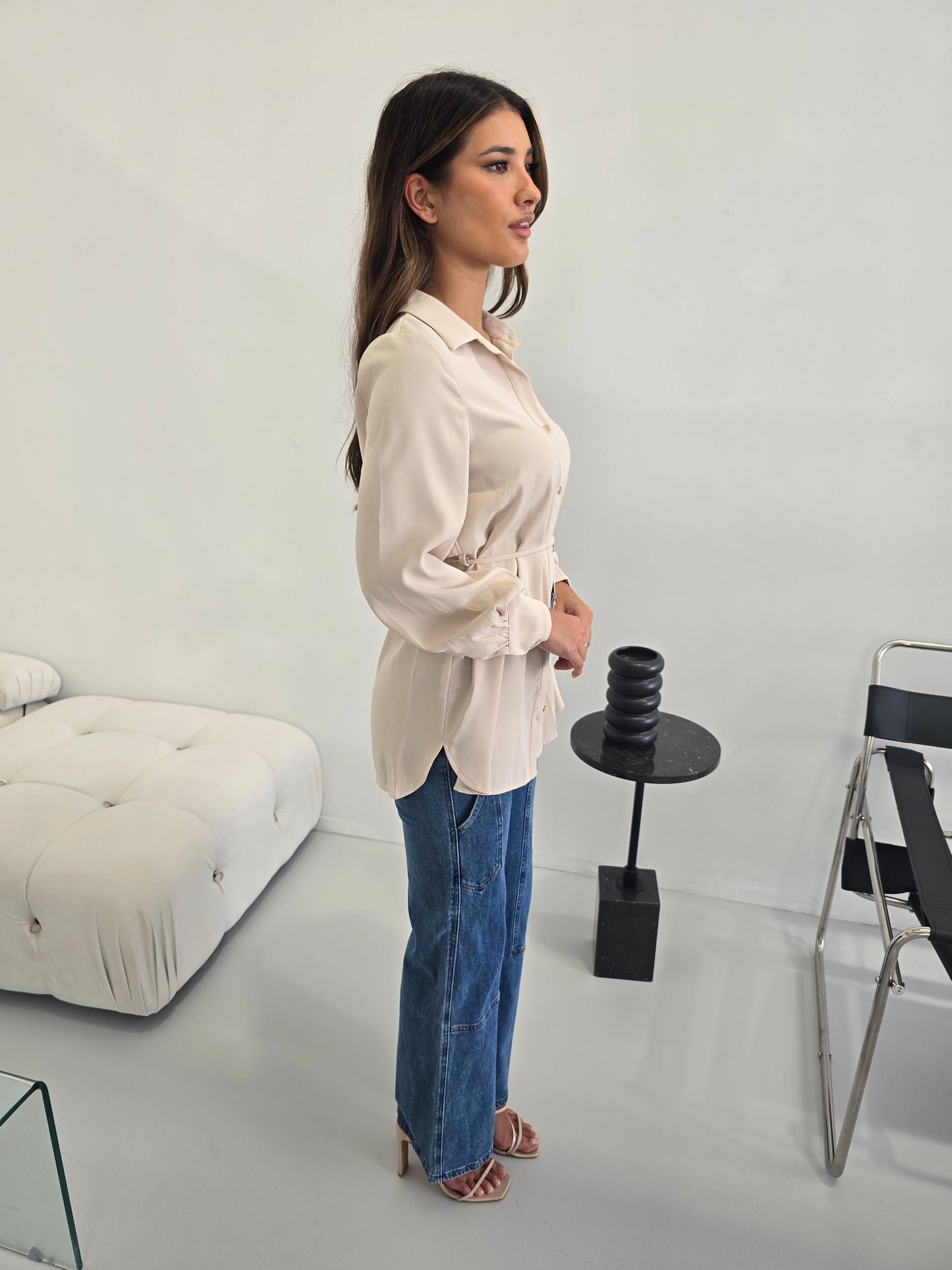 SANDRA TOP - BEIGE