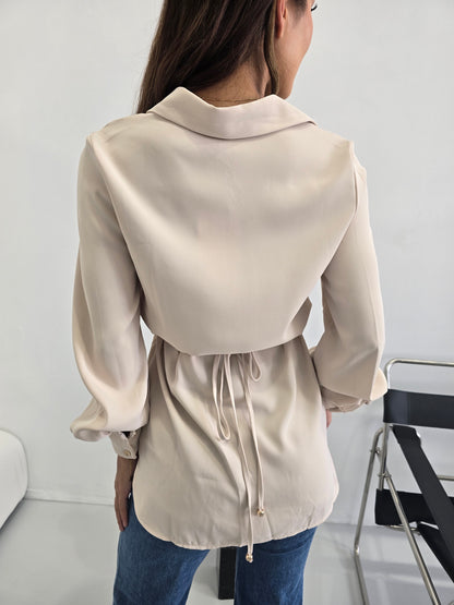 SANDRA TOP - BEIGE