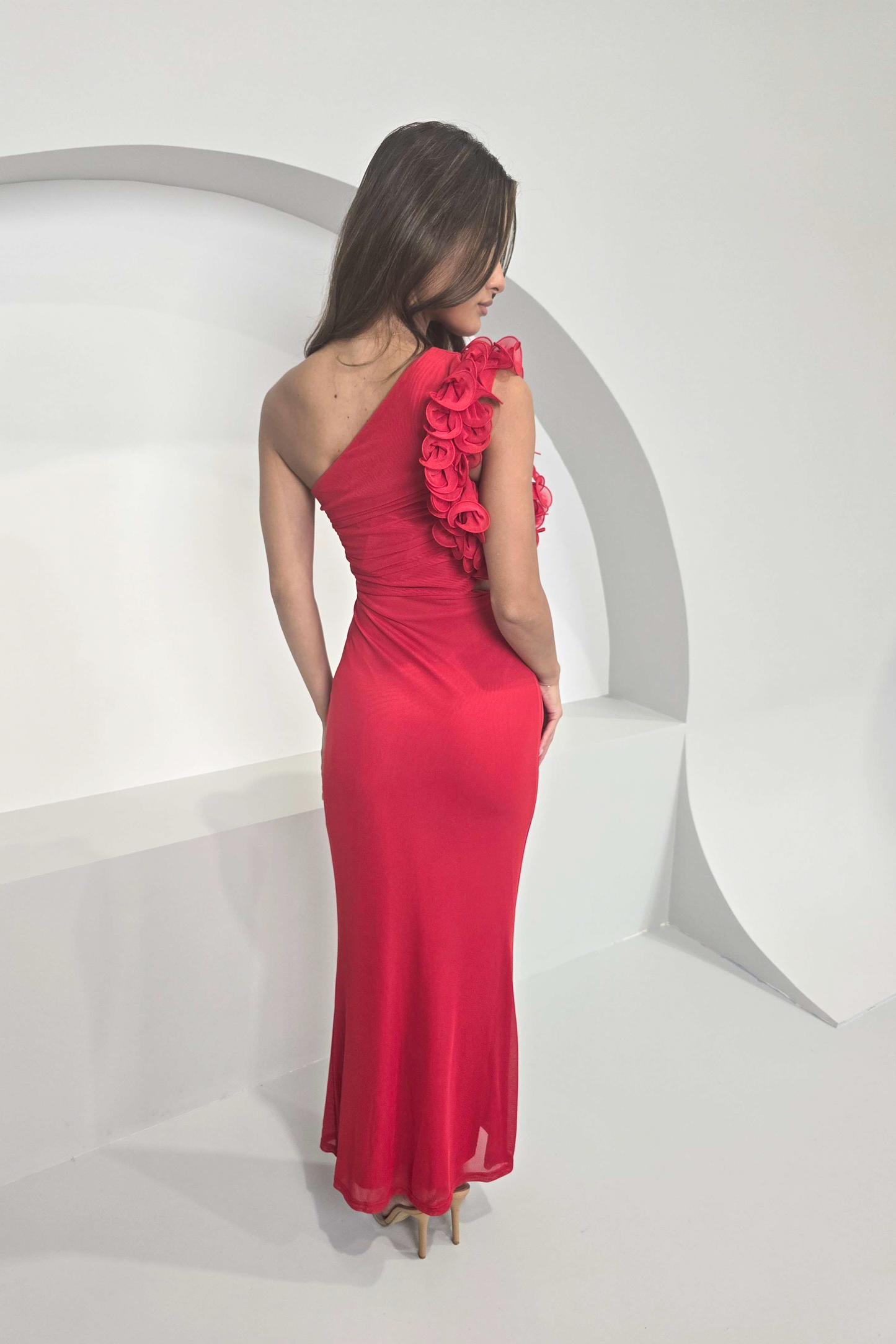 LARA DRESS - RED