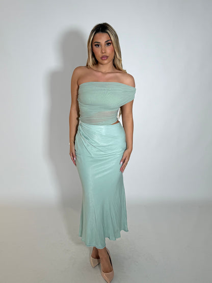LILA DRESS - SAGE