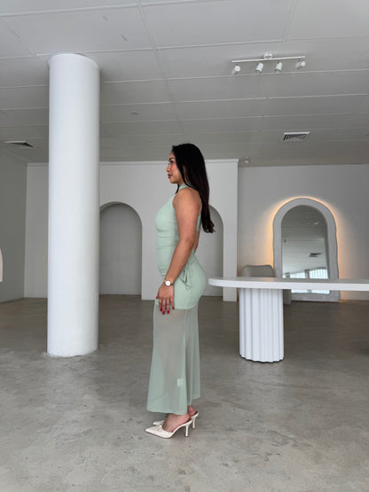 RIRI DRESS - SAGE