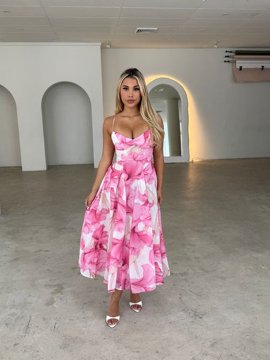 COVE DRESS - PINK