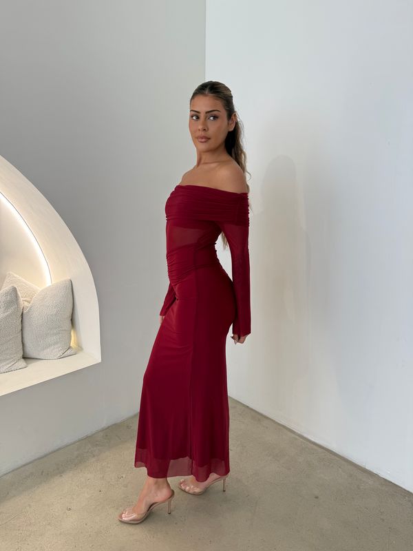 VERA DRESS - RED