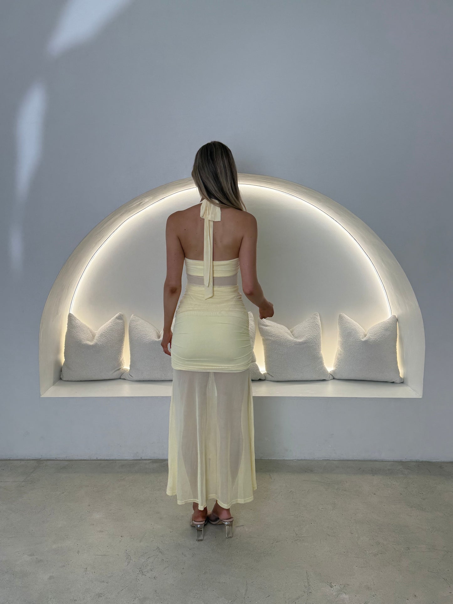 ADDISON DRESS - YELLOW