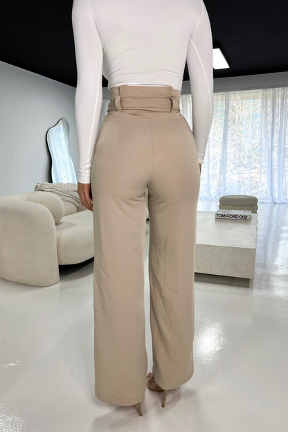 KALEEN PANTS - BEIGE