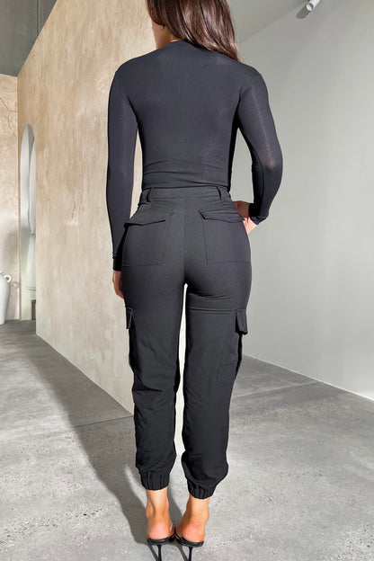 JISOO PANTS - BLACK