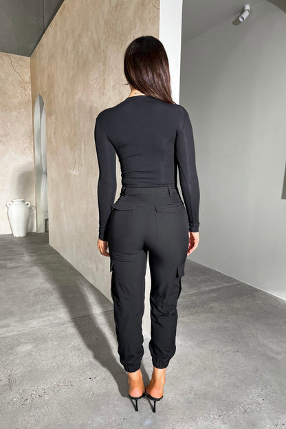 JISOO PANTS - BLACK