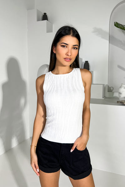 KRISS TOP - WHITE