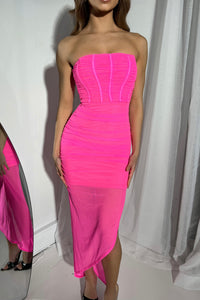 EVOLUTION DRESS - PINK