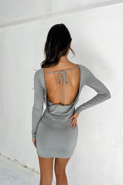 OCEANA DRESS - GREY