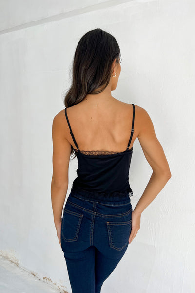 LUISA TOP - BLACK