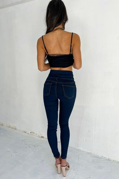 KANDICE JEANS - NAVY DENIM