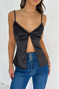 JOHANNA TOP - BLACK