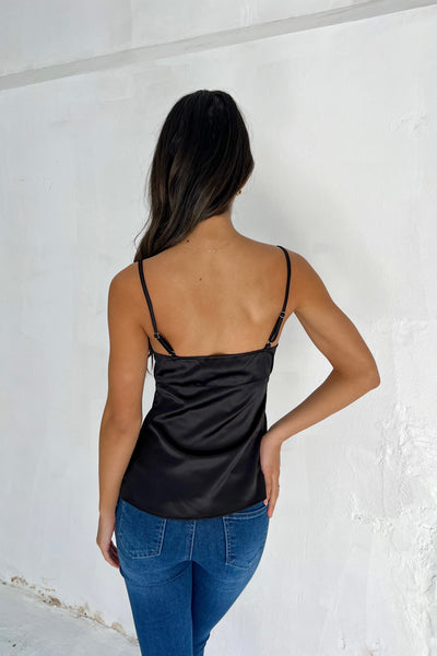 JOHANNA TOP - BLACK