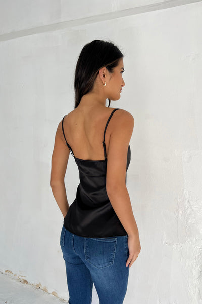 JOHANNA TOP - BLACK