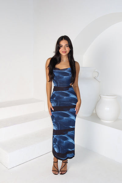 ALEXANDER DRESS - NAVY