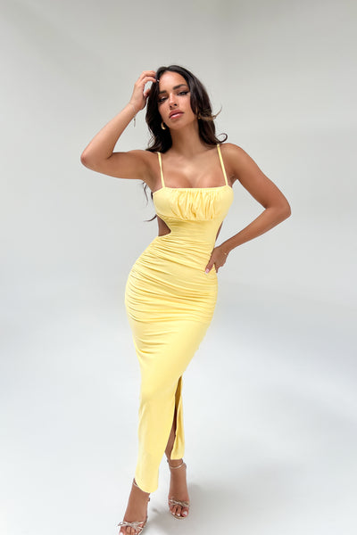 MADDIE DRESS - YELLOW