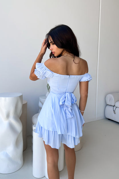 GOOD DAY PLAYSUIT - BABY BLUE
