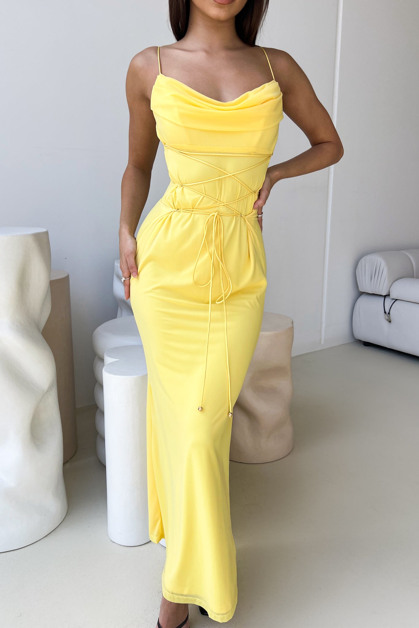 SUNSHINE DRESS - YELLOW