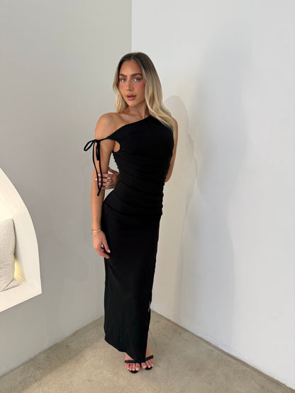 ATHENA DRESS - BLACK