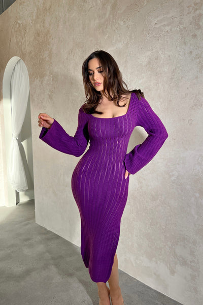 BIORE DRESS - VIOLET