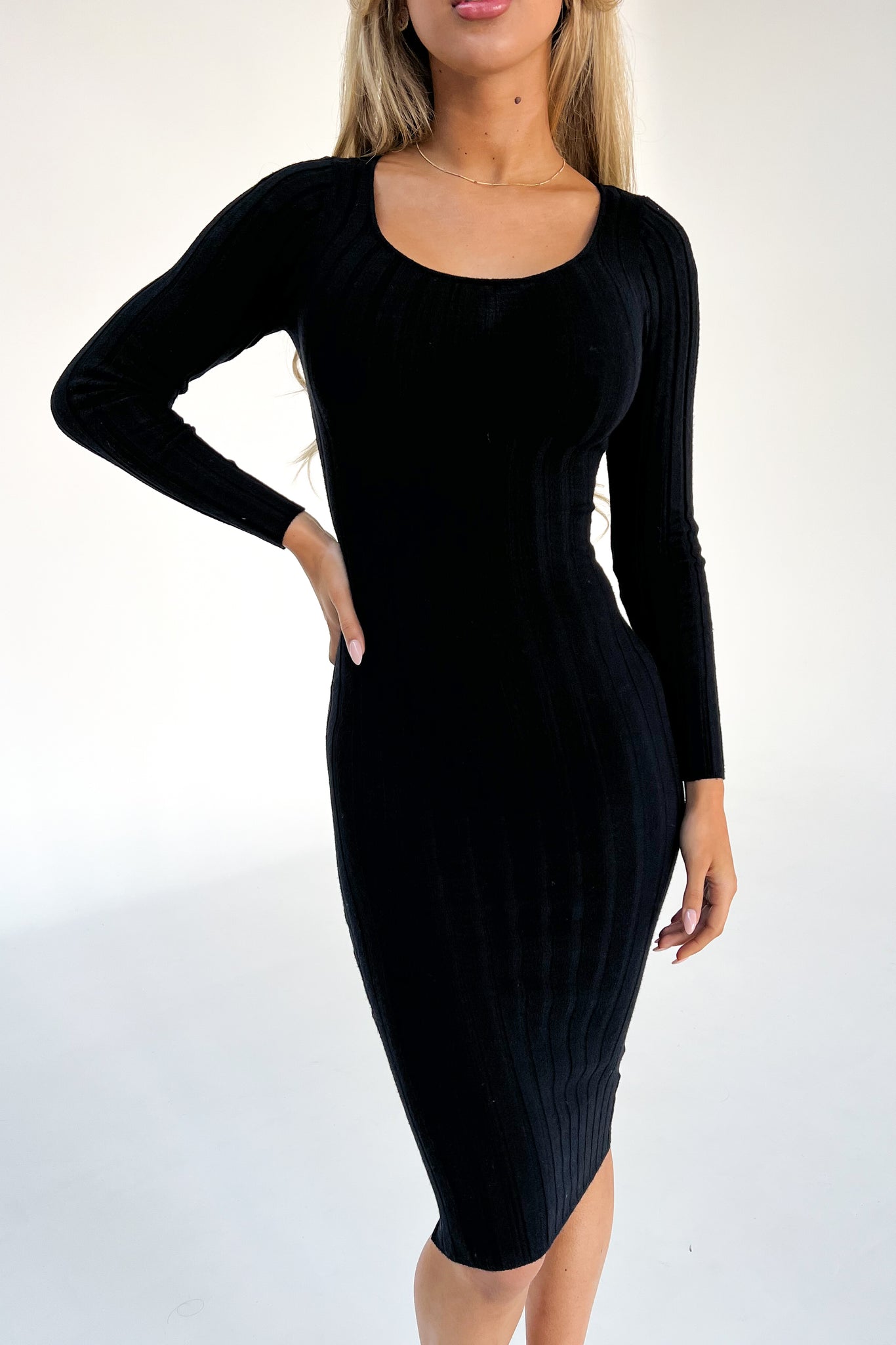 ARDENT DRESS - BLACK