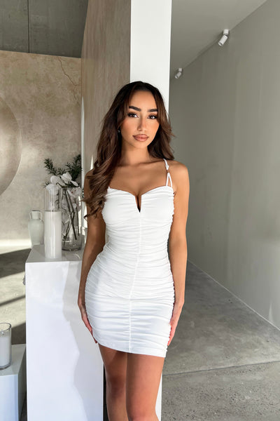 IN THE DARK DRESS - WHITE