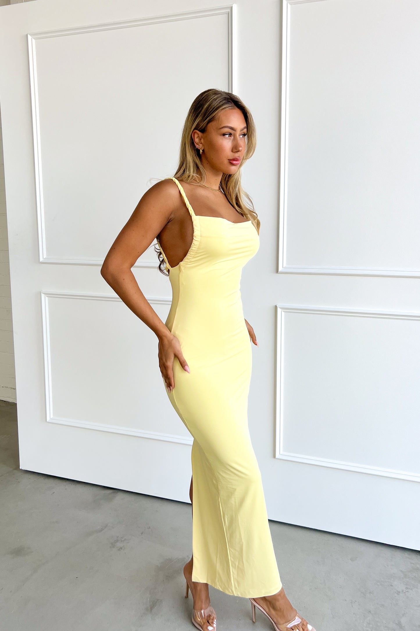 LAHARA DRESS - YELLOW