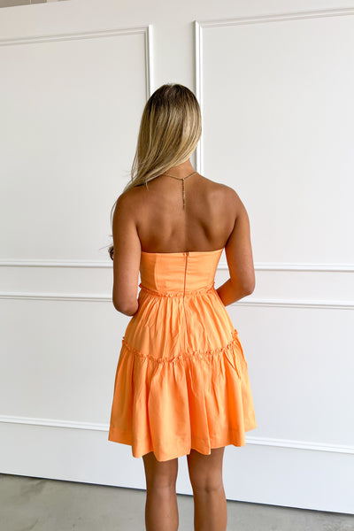 SALOME DRESS - ORANGE