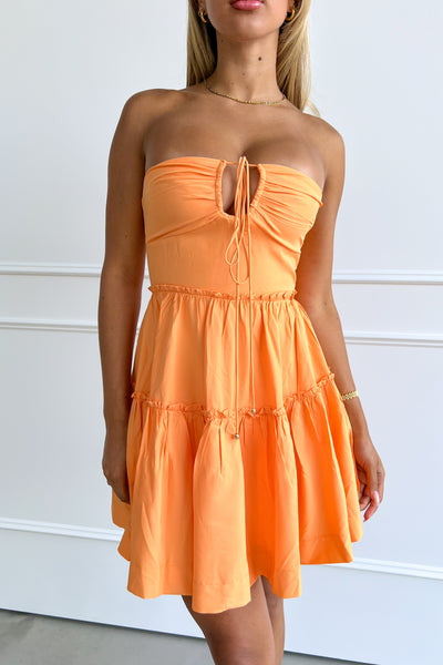 SALOME DRESS - ORANGE