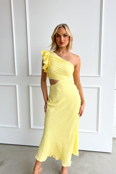 APHRODITE DRESS - YELLOW