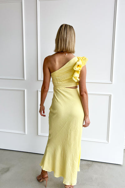 APHRODITE DRESS - YELLOW