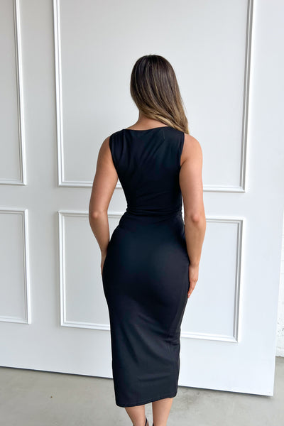 MARINETTA DRESS - BLACK