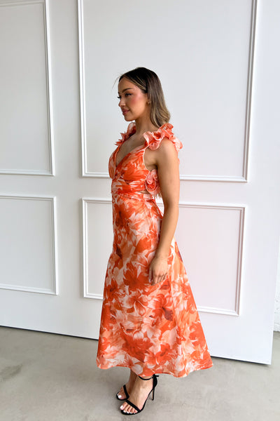 DENVER DRESS - ORANGE