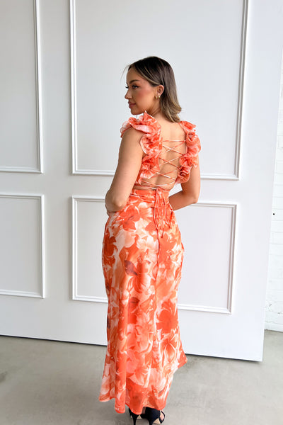 DENVER DRESS - ORANGE