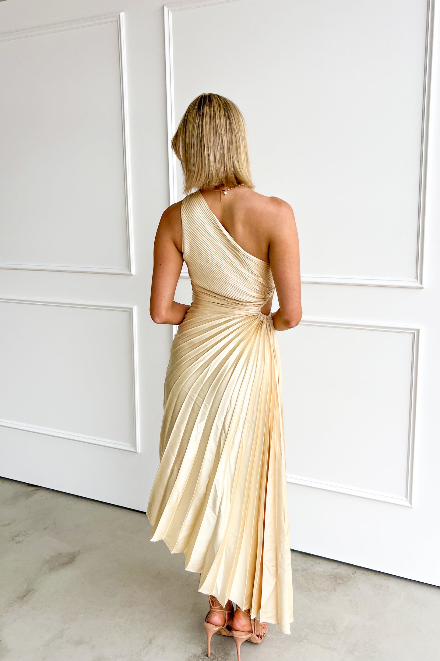 OLIVIA DRESS - BUTTER