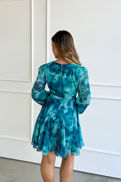 SOPHIE DRESS - TEAL