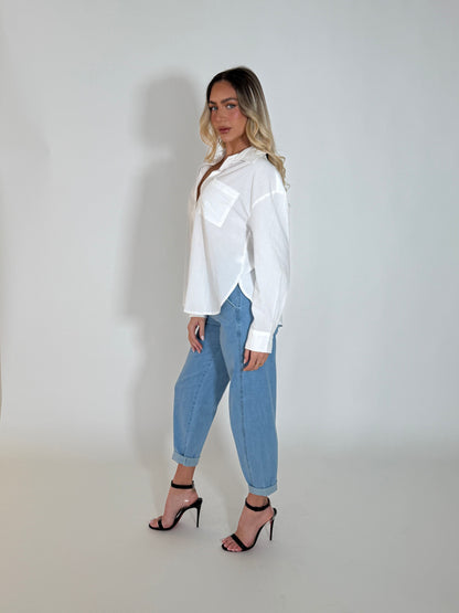 QUINN SHIRT - WHITE