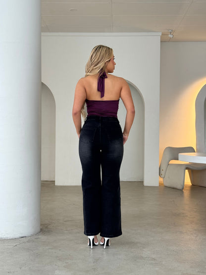 MABELY JEANS - BLACK